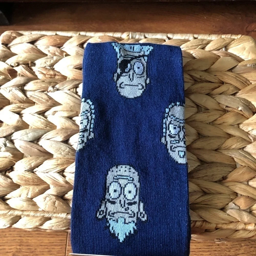 Rick and Morty: Rick face crew socks